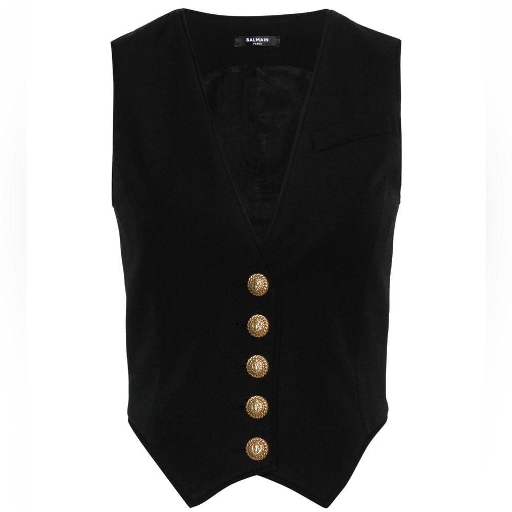 Balmain Button Vest - Picture 7 of 7